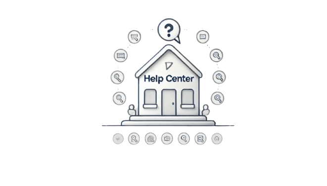 User support dashboard with tools and live chat