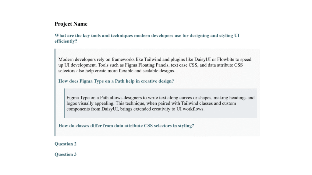 New Model FAQ with Main & Sub Parts