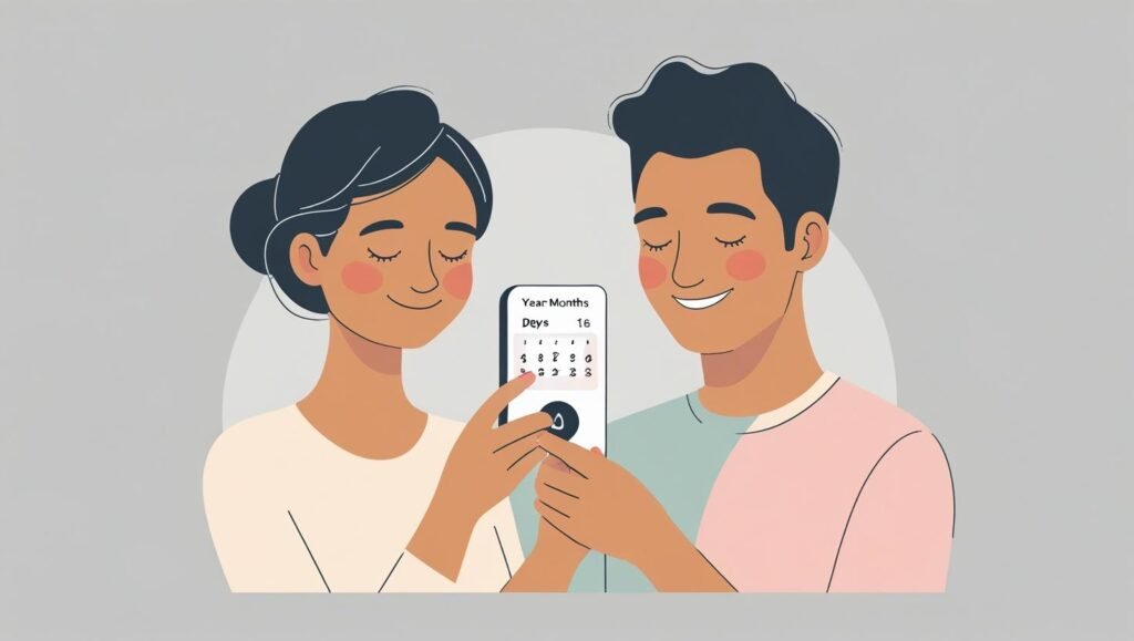 Caring Parents Guiding Their Child